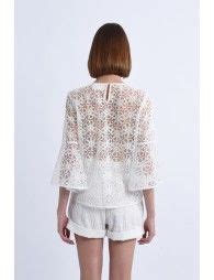 Blouse Large En Dentelle Molly Bracken E Shop