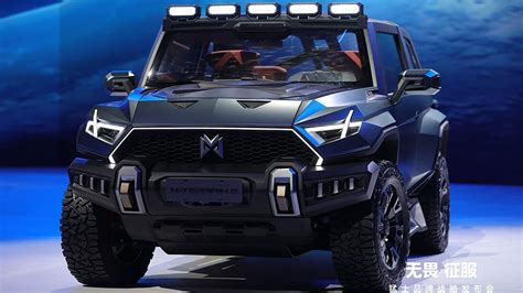 Dongfeng Mengshi M-Terrain (2023): Elektro-Hummer aus China | AUTO ...