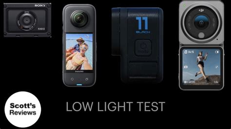 Low Light Test Insta X Vs Gopro Hero Vs Sony Rx Ii Vs Dji