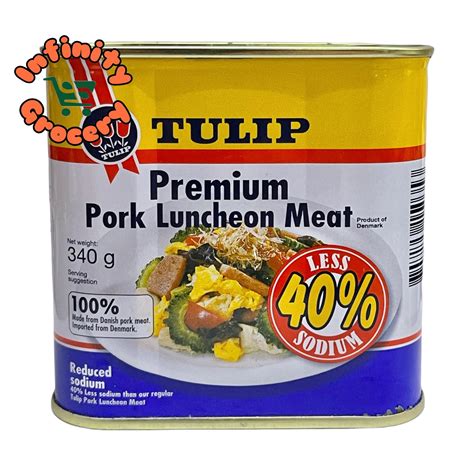 Tulip 高级猪肉午餐肉 | Tulip Premium Pork Luncheon Meat ( 340g ) | Lazada