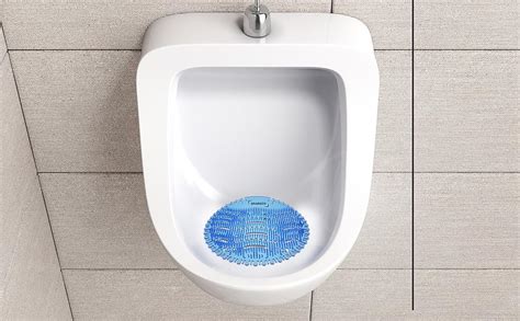 Urinal Screen Deodorizer 24 Pack Urinal Mats Anti Splash Toilet Smell