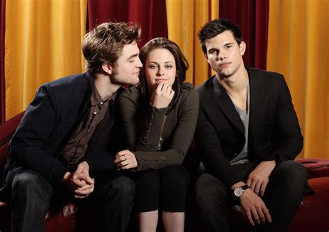 Taylor Lautner And Kristen Stewart And Robert Pattinson Photoshoot