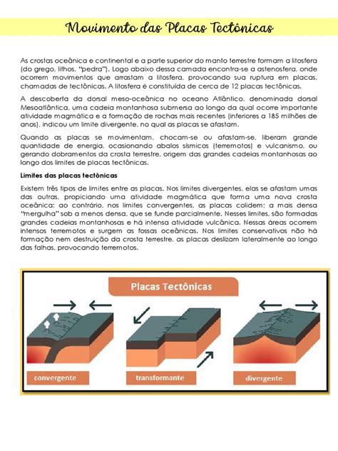 Como Os Cientistas Explicam Atualmente O Movimento Das Placas Tectônicas - Movimento Das Placas Tectonicas Vídeo Mostra Como Placas Tectônicas
