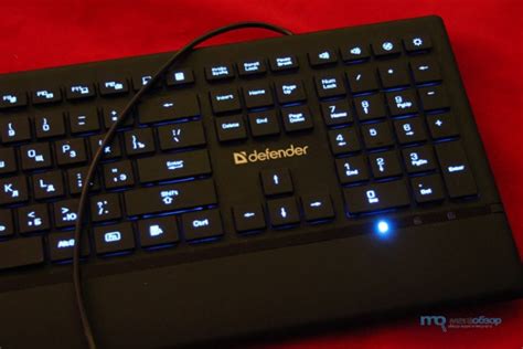 Обзор и тесты Defender Oscar SM-660L. Тонкая клавиатура со светодиодной ...