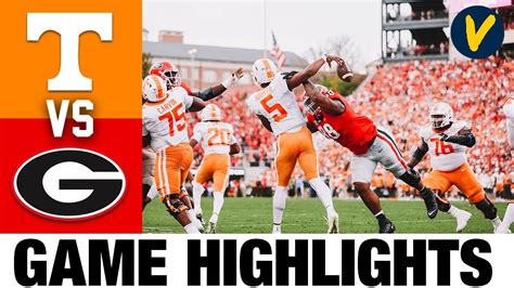 #1 Tennessee at #3 Georgia | 2022 College Football Highlights - YouTube