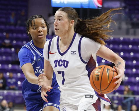 TCU’s Marta Suarez rising up WNBA mock drafts into 1st round | Fort