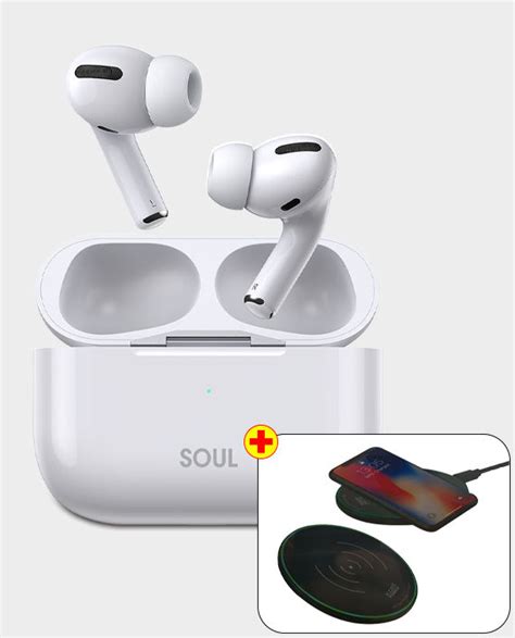 Buy Xcell Soul 8 Pro True Wireless Earbuds White Xcell Wireless Charger 10w Combo Pack In