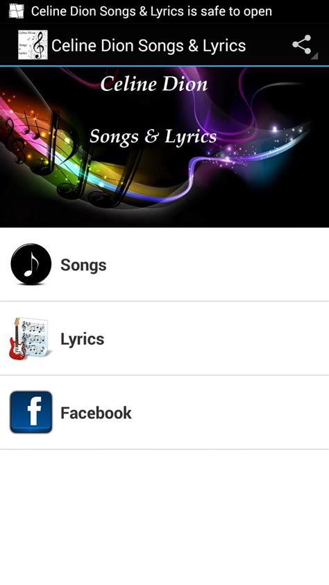 Celine Dion Songs & Lyrics APK for Android Download