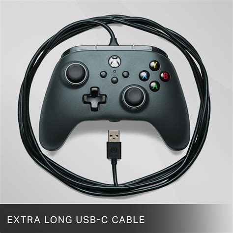 Controlador Con Cable PowerA Para Xbox Series X S Negro Mando Mando