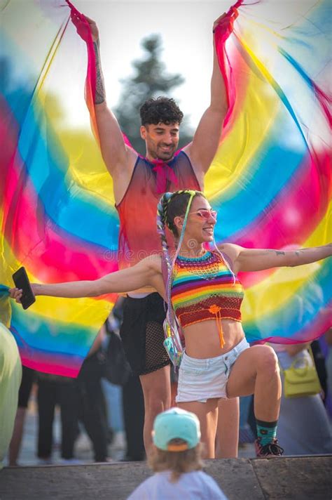 6 De Junio De 2022 15º Orgullo Gay Anual En Sofia Bulgaria Foto de archivo editorial Imagen de