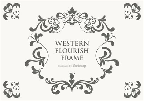 Flourish Border Svg Free Svg Cut File