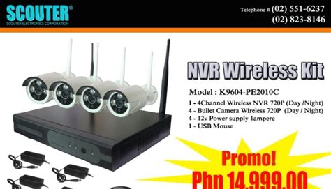 wireless camera package
