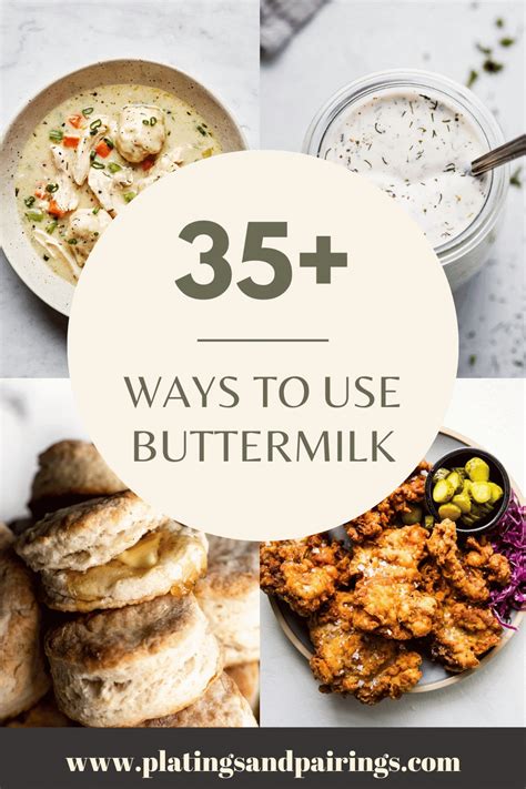 35 Buttermilk Uses Recipes That Use Leftover Buttermilk