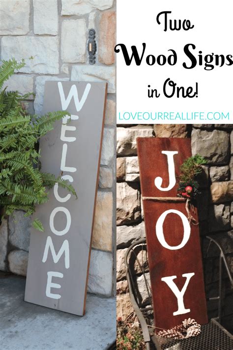 Easy Way to Make DIY Wooden Signs | Wooden signs diy, Wood signs ...