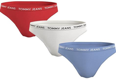 Tommy Hilfiger 3 Pack Classic Bikini Bottom Woman UW0UW05009 0V2 Multicolored Ab 22 99