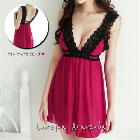 Jual Set Lingerie G String Seksi Model Babydoll Lace String Lg Hitam Jakarta Utara