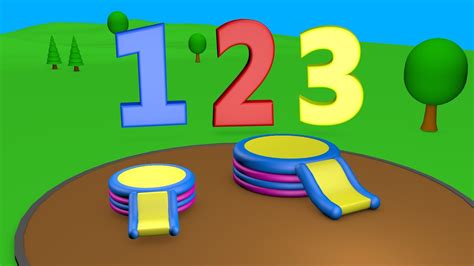 Learn Numbers With Kids Playground Happy Kids Tv Youtube