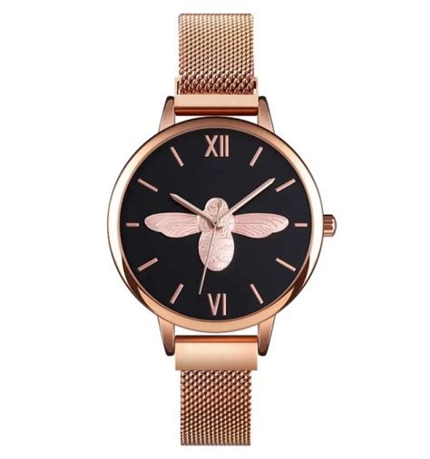 Женские наручные часы Skmei 9212 Золотистые с черным циферблатом – фото ...