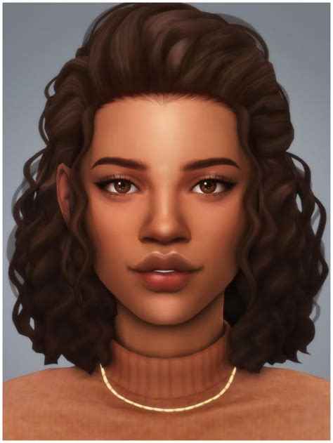 Aesthetic Sims 4 CC Hair