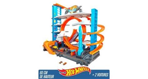 Hot Wheels City Garage Ultime Coffret De Jeu Pour Petites Voitures Avec Circuit Et Pistes