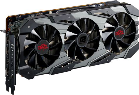 PowerColor Radeon RX 5700 XT 8GB Red Devil OC (AXRX 5700XT 8GBD6-3DHE ...
