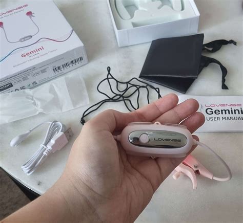 Sex Toy Review Lovense Gemini Vibrating Nipple Clamps