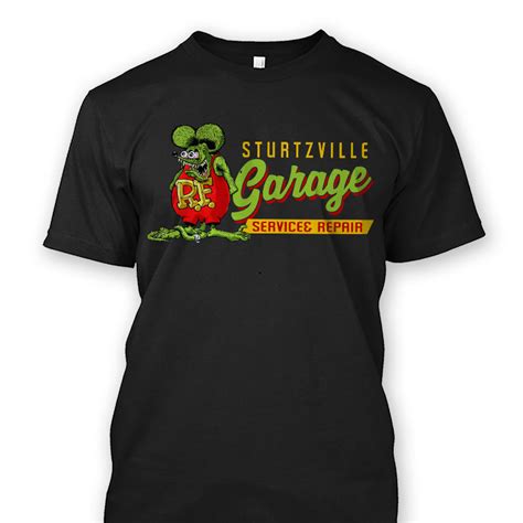 Personalized Rat Fink Hot Rod Garage Vinyl Sticker Rustypod Store