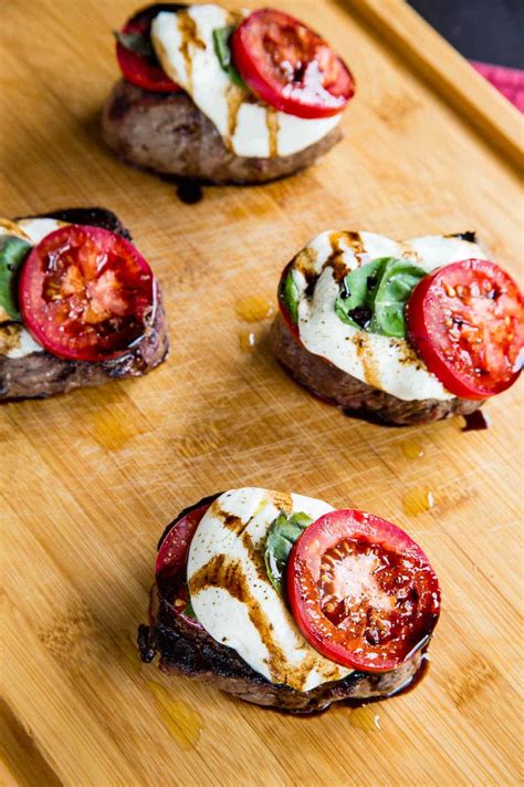 Caprese Grilled Filet Mignon | Grilling Filet Mignon to Perfection!