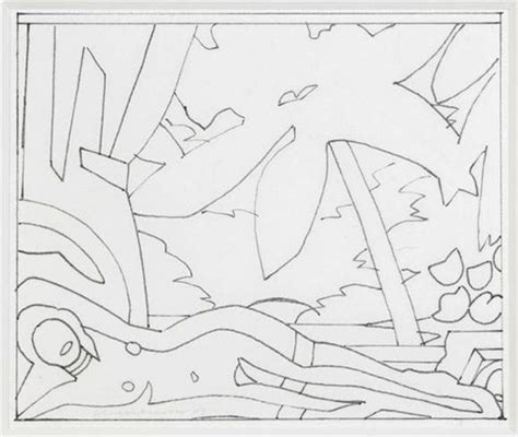 Tom Wesselmann Sunset Nude With Big Palm Tree Study 2003 Available For Sale Artsy