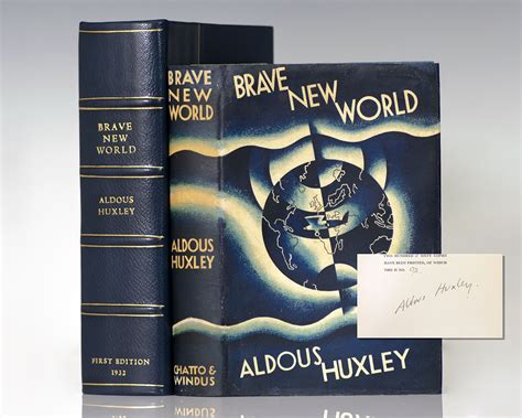 Brave New World Aldous Huxley First Edition Rare Book