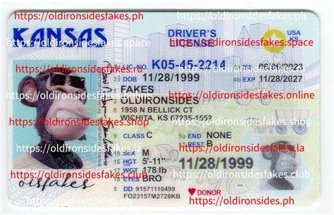Kansas Driver License(KS) - OldIronsidesFakes - Best & Fast Fake ID ...