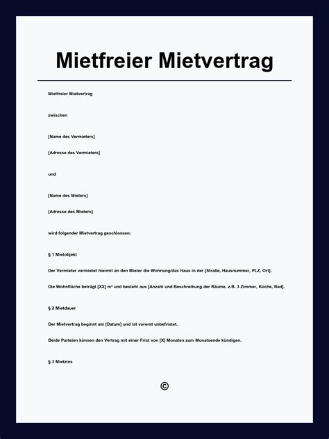 Mietvertrag Für Wohnungen Pdf 6