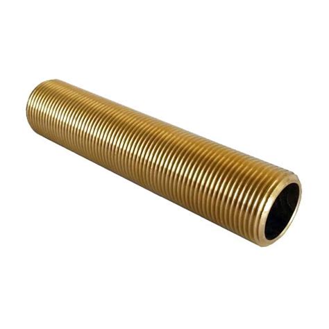 Mamta Industries Cylindrical Brass Threaded Pipe Rs Kilogram Id