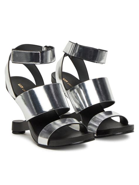 United Nude Sandály Eamz Hana 1090414116 Stříbrná Modivo cz