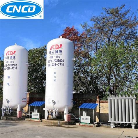 M Bar Stainless Steel Vacuum Insulation Storage Tank Liquid Oxygen