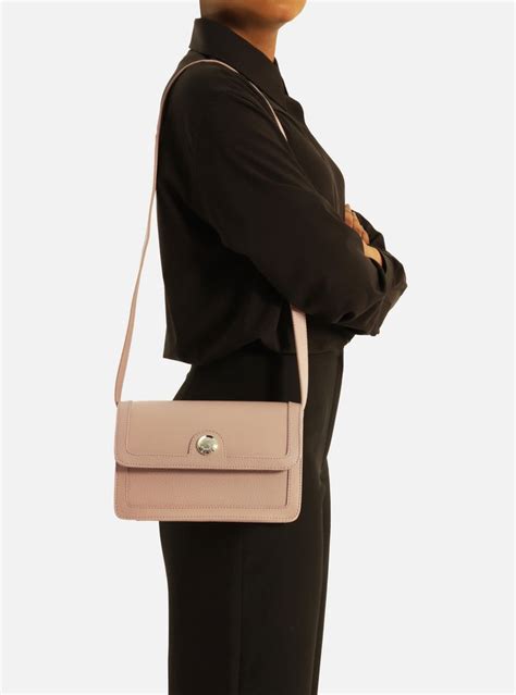 Bolsa Tiracolo Nude Pequena O Metal Arezzo