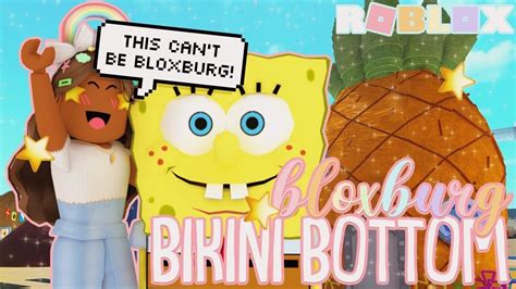 Touring BIKINI BOTTOM BLOXBURG BUILD Roblox YouTube