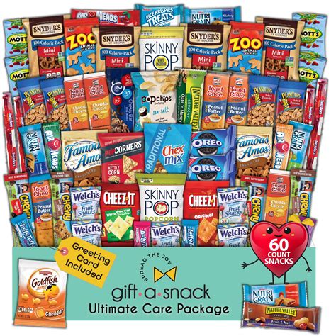 Buy Snack Box Variety Pack Care Package Count College Graduation