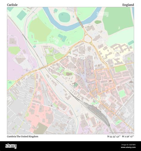map carlisle res stock photography images alamy