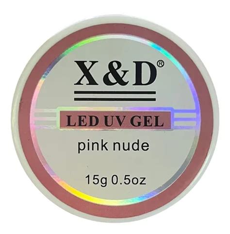 Gel X E D Uv Led Pink Nude Alongamento Unha 15 Ml MercadoLibre