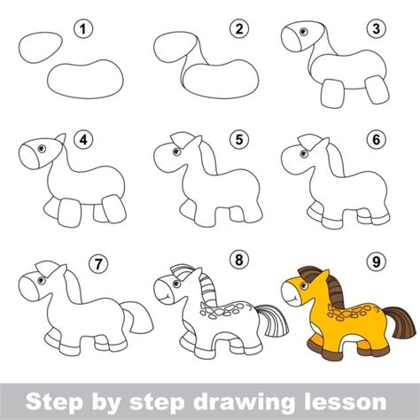 How to Draw a Horse in 9 Simple Steps - VerbNow