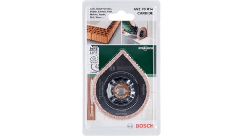 Starlock AVZ 70 RT4, karbidi-RIFF-laastiterä 3 max | Bosch DIY