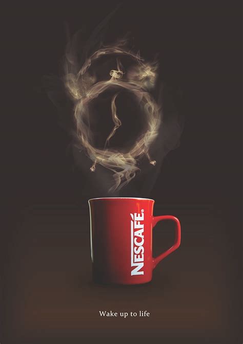Nescafe Print Advertisement On Student Show