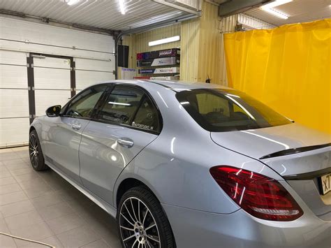 Тонировка в круг 35% SunTek — Mercedes-Benz C-Class (W205), 1,6 л, 2014 ...