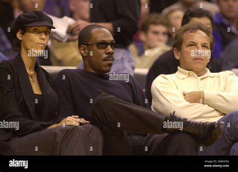 Eddie murphy nicole mitchell actor wife los hi-res stock photography