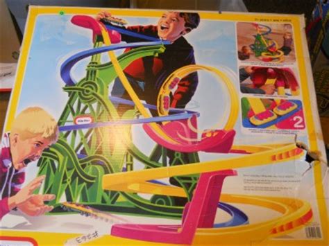 LITTLE TIKES Racing Roller Coaster HARD TO FIND box GREAT GIFT