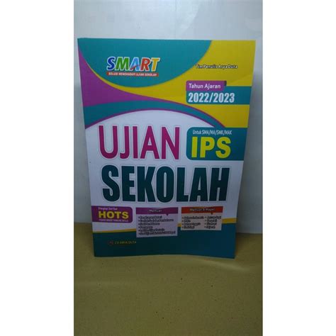 Jual Buku Ujian Sekolah Sma Ips Smart Tahun Ajaran Shopee