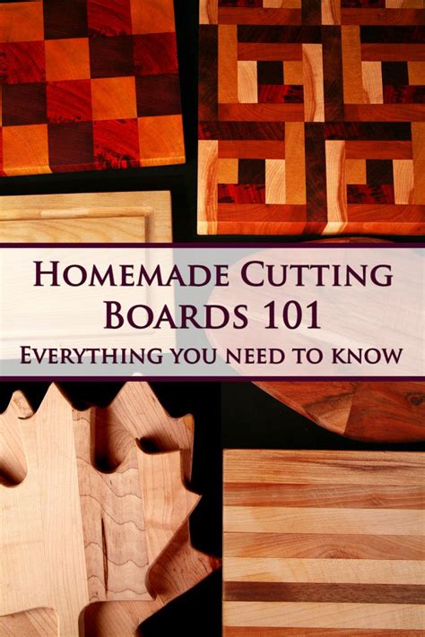 Homemade Cutting Boards 101 Celebration Generation