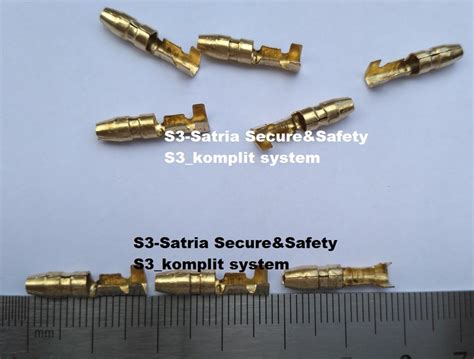 Jual Isi Brass Terminal Bulat Male Skun Soket Kabel Motor Stp Cowok