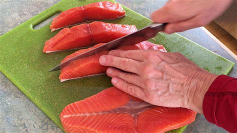 How To Butterfly Your Salmon Fillet For Better Grilling Youtube